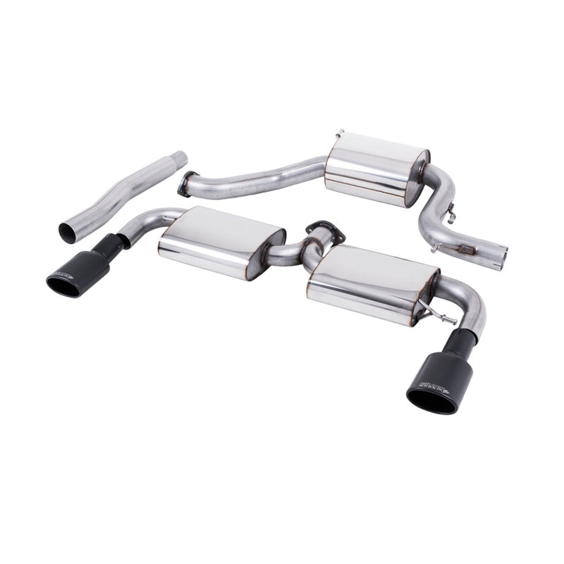 Milltek Cat Back Exhaust Volkswagen Scirocco R 09-16