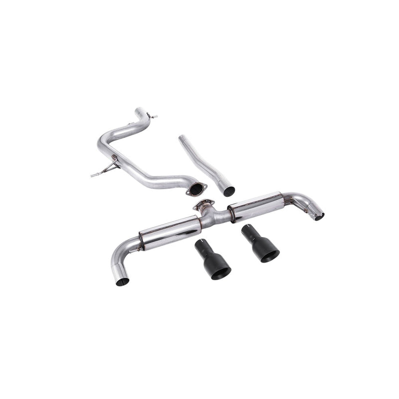 Milltek Particulate Filter-back Exhaust Volkswagen Golf Mk6 GTD 2.0 TDI 170PS 09-13