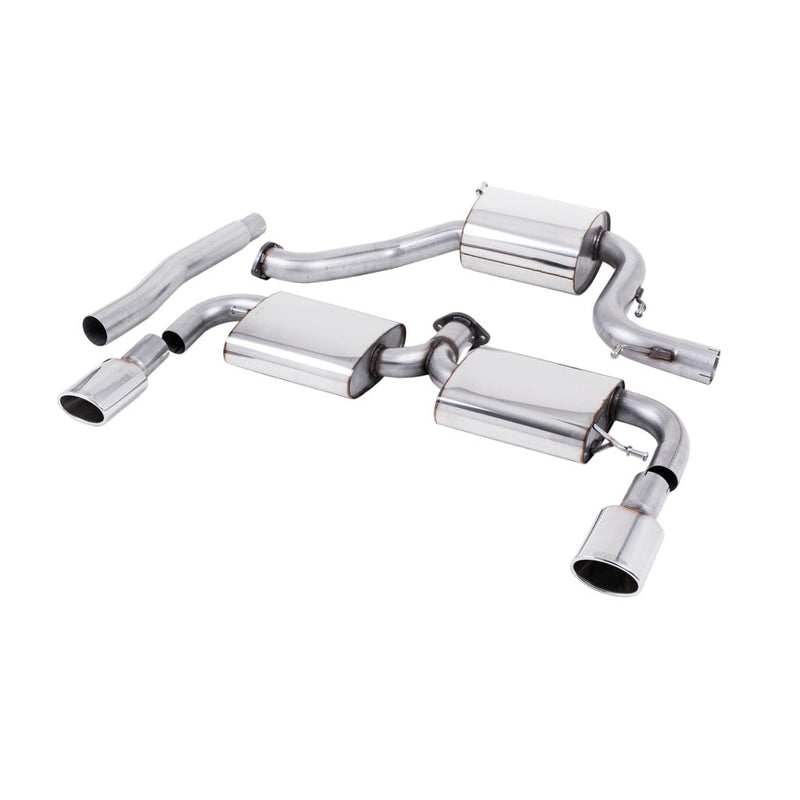 Milltek Cat Back Exhaust Volkswagen Scirocco R 09-16