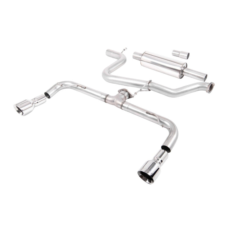 Milltek Cat Back Exhaust Volkswagen Golf Mk7 GTD 2.0 TDI 185PS 13-16