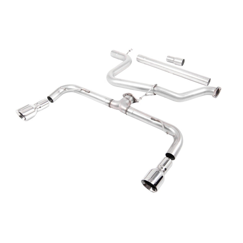 Milltek Cat Back Exhaust Volkswagen Golf Mk7 GTD 2.0 TDI 185PS 13-16