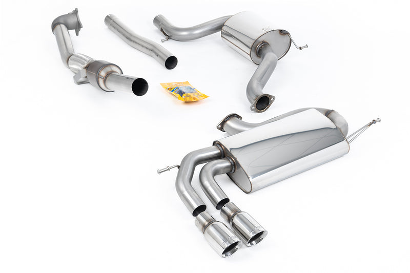 Milltek Volkswagen Golf Mk5 GTi 2.0T FSI 2004-2009 Turbo-back including Hi-Flow Sports Cat Exhaust