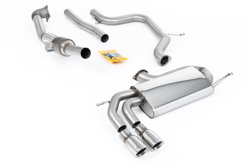 Milltek Volkswagen Golf Mk5 GTi 2.0T FSI 2004-2009 Turbo-back including Hi-Flow Sports Cat Exhaust