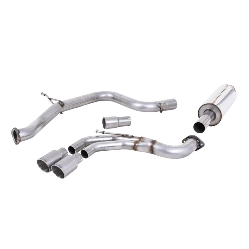 Milltek Cat Back Exhaust Volkswagen Golf Mk7 GTD 2.0 TDI 185PS 13-16
