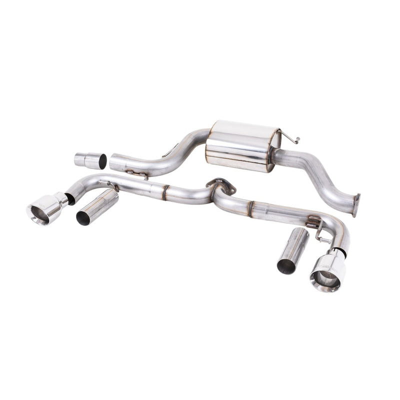 Milltek Cat Back Exhaust Volkswagen Beetle 2.0 TSI (A5 Chassis) 11-15