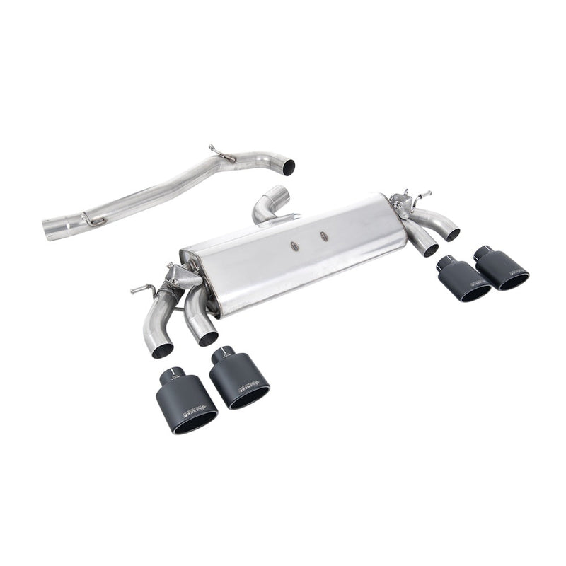 Milltek Cat Back Exhaust Volkswagen Golf Mk7.5 R 2.0 TSI 300PS (GPF Equipped Models Only) 76mm and EC Approved Systems 19-20