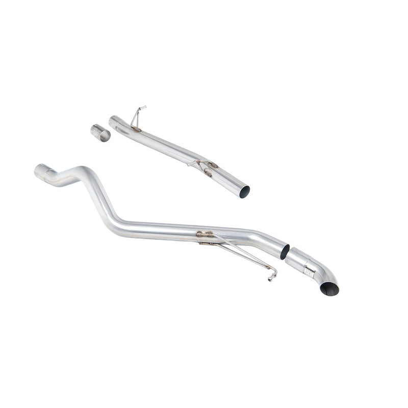 Milltek Cat Back Exhaust Volkswagen Transporter \ Caravelle T6 SWB 150PS and 204PS 2.0 TSI (Petrol) 2WD 17-25