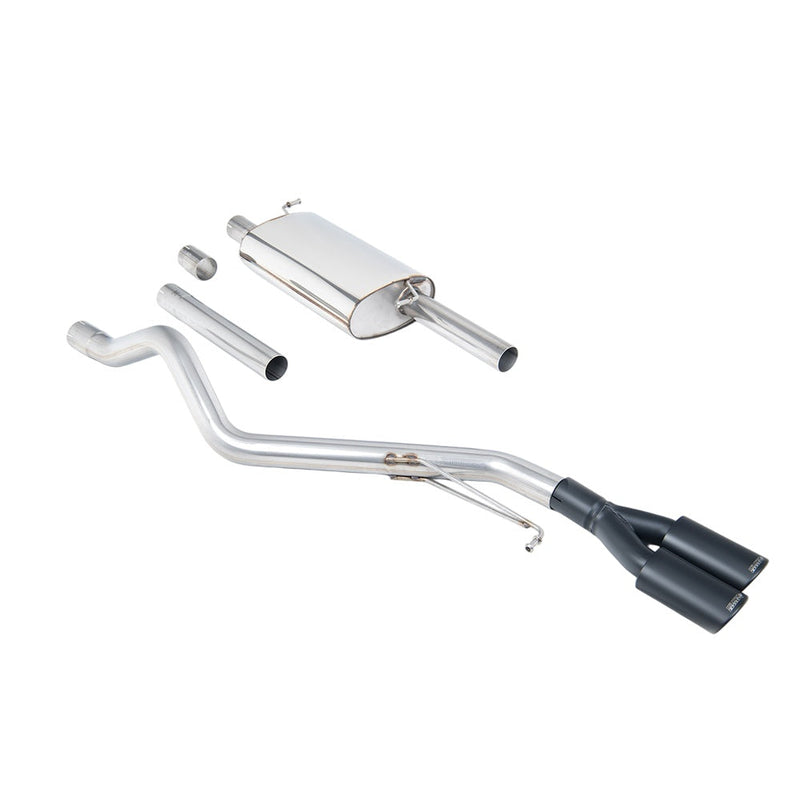 Milltek Cat Back Exhaust Volkswagen Transporter \ Caravelle T6 LWB 150PS and 204PS 2.0 TSI (Petrol) 2WD 17-25