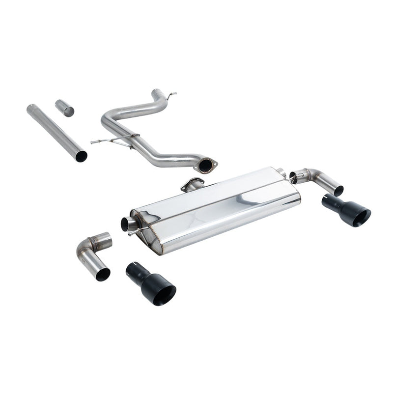Milltek Cat Back Exhaust Volkswagen Golf Mk7.5 1.5TSI Evo GT and R-Line (Both GPF/OPF and Non GPF/OPF Models) 17-21