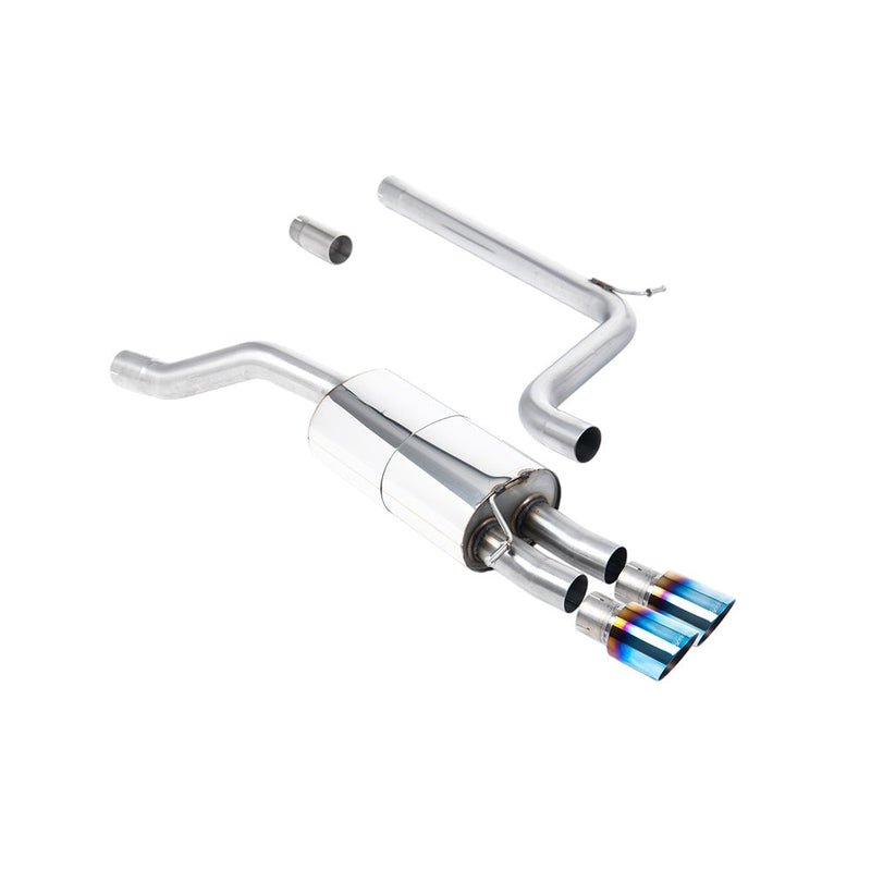 Milltek Cat Back Exhaust Volkswagen Polo GTI 2.0 TSI (AW 5-Door) Non GPF/OPF Models Only 18-19
