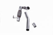 Milltek Large-bore Downpipe and De-cat Exhaust Volkswagen Polo GTI 2.0 TSI (AW 5-Door) Non GPF/OPF Models Only 18-19