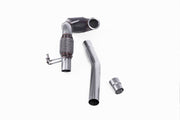 Milltek Cast Downpipe with Race Cat Exhaust Volkswagen Polo GTI 2.0 TSI (AW 5-Door) Non GPF/OPF Models Only 18-19