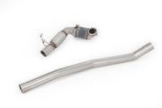 Milltek Large Bore Downpipe and Hi-Flow Sports Cat Exhaust Volkswagen Golf Mk7.5 R 2.0 TSI 310PS (Non-GPF Equipped Models Only) 80mm Race Systems 17-21