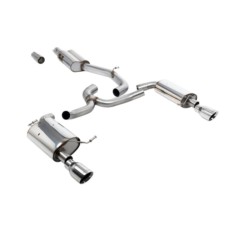Milltek Cat Back Exhaust Volkswagen Golf Mk7 1.8TSI Alltrack 4Motion 16-21