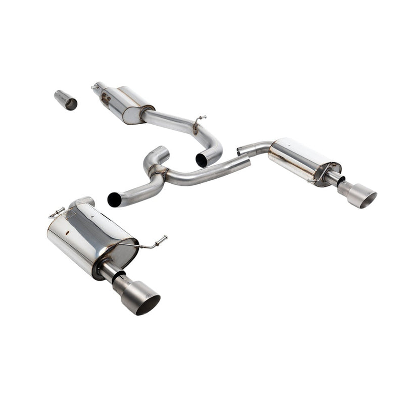Milltek Cat Back Exhaust Volkswagen Golf Mk7 1.8TSI Alltrack 4Motion 16-21