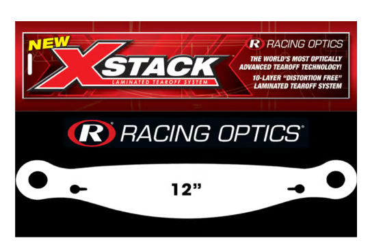 STILO 10253C HELMET TEAR-OFFS - ST5 W/O ZYLON PANEL - 2MM - CLEAR - PACK OF 30