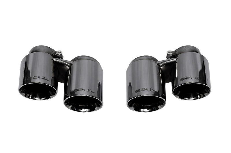 Porsche 991.1 Base with PSE / S / GTS Carrera SOUL Bolt On Exhaust Tips