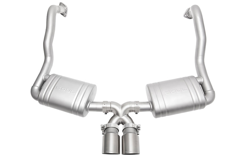 Porsche 981 GT4 / Boxster Spyder / Clubsport SOUL Performance Exhaust System