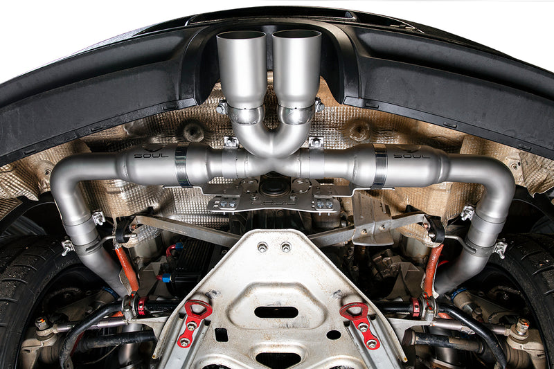 Porsche 981 GT4 / Boxster Spyder SOUL Race Exhaust System