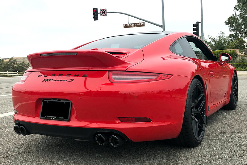 Porsche 991.1 Base with PSE / S / GTS Carrera SOUL Bolt On Exhaust Tips