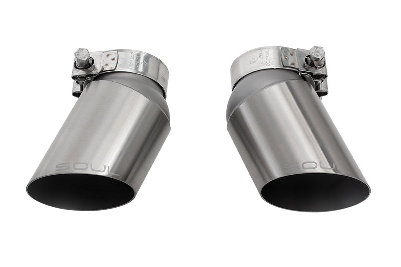 Porsche 997.2 Turbo GT2 SOUL Style Bolt On Exhaust Tips