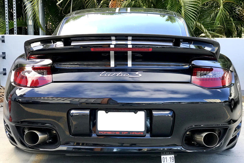 Porsche 997.2 Turbo GT2 SOUL Style Bolt On Exhaust Tips