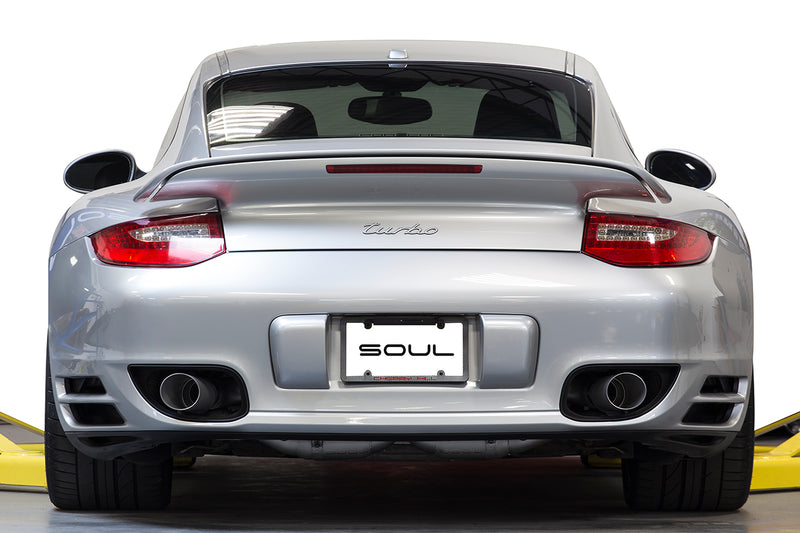 Porsche 997.2 Turbo GT2 SOUL Style Bolt On Exhaust Tips