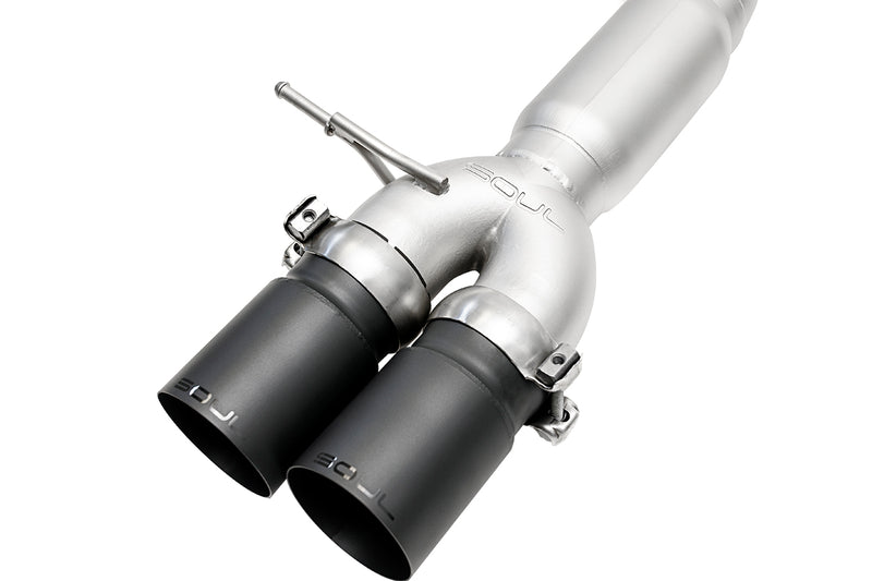 BMW F10 M5 SOUL Resonated Muffler Bypass Exhaust