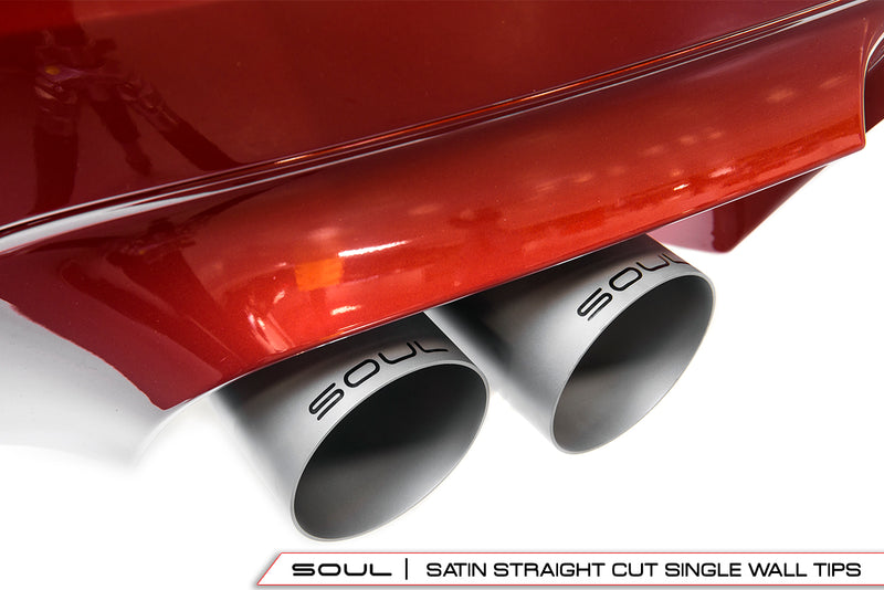 BMW F10 M5 SOUL Resonated Muffler Bypass Exhaust