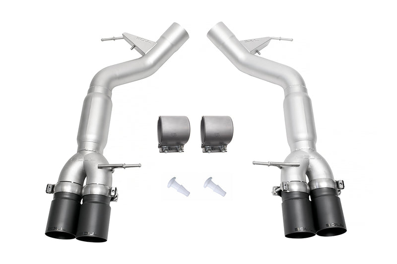 BMW F10 M5 SOUL Resonated Muffler Bypass Exhaust