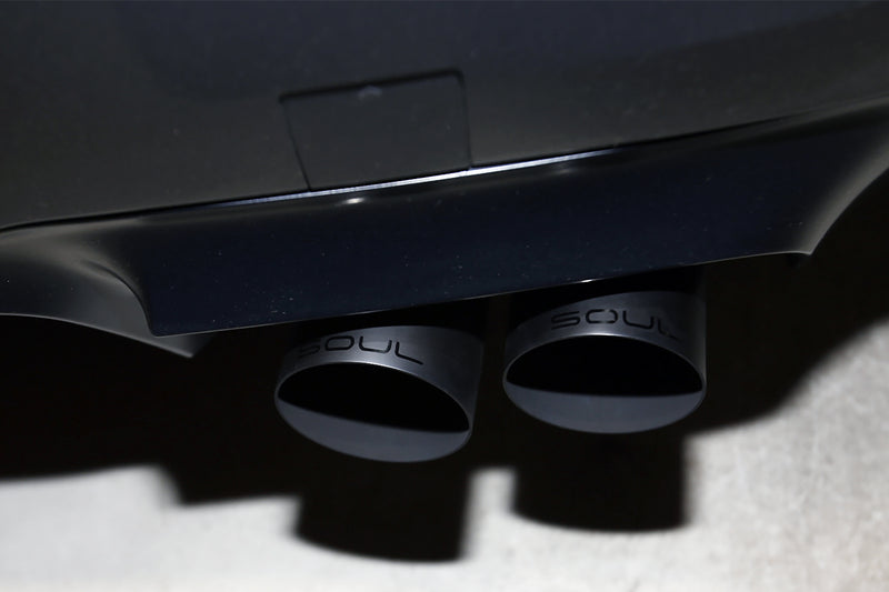 BMW F10 M5 SOUL Resonated Muffler Bypass Exhaust