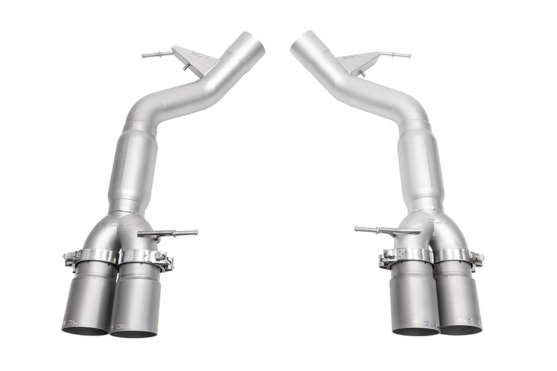 BMW F10 M5 SOUL Resonated Muffler Bypass Exhaust