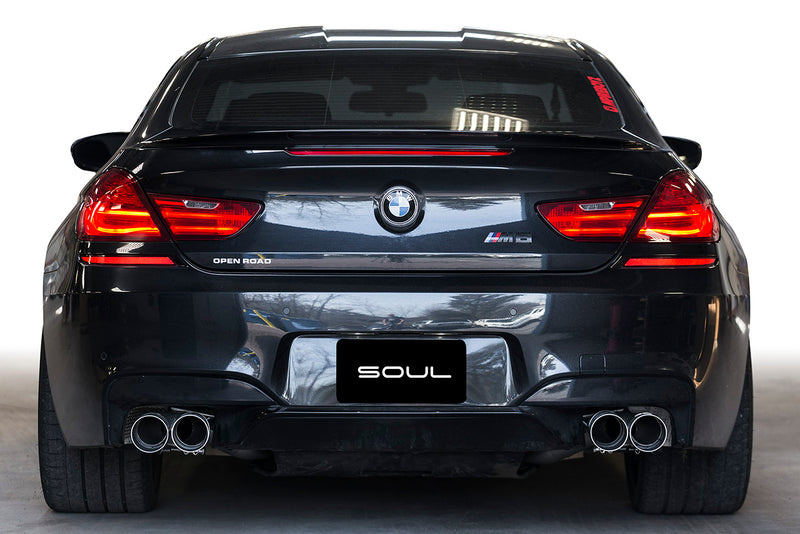BMW F06 / F12 / F13 M6 SOUL Resonated Muffler Bypass Exhaust