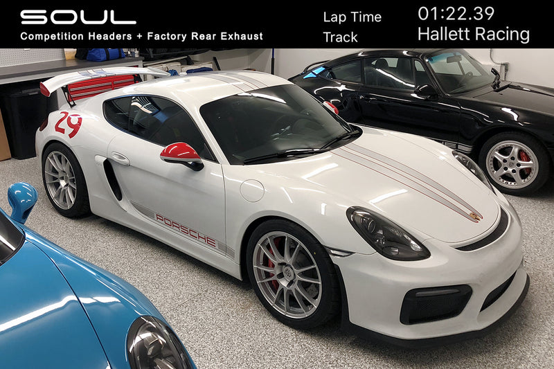 Porsche 981 GT4 / Boxster Spyder / Clubsport SOUL Competition Headers