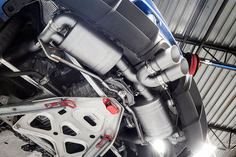 Porsche 981 GT4 / Boxster Spyder / Clubsport SOUL Valved Exhaust System