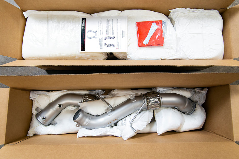 McLaren 570S / 570GT / 540C SOUL Competition Downpipes