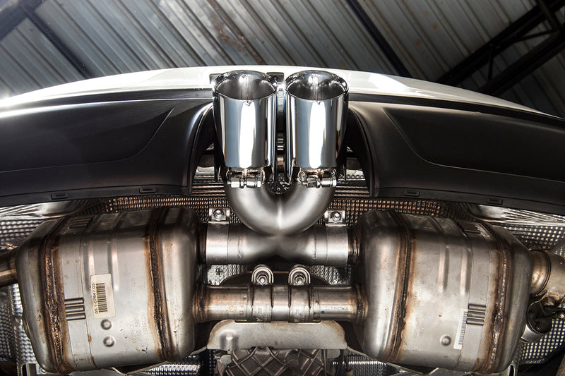 Porsche 718 Boxster / Cayman SOUL Bolt-On X-Pipe With Tips