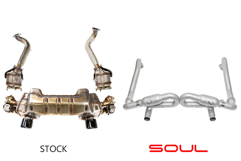 Porsche 718 GT4 Clubsport SOUL Race Exhaust System
