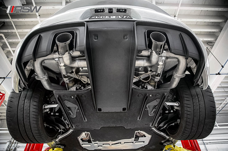 Porsche 718 GT4 Clubsport SOUL Race Exhaust System