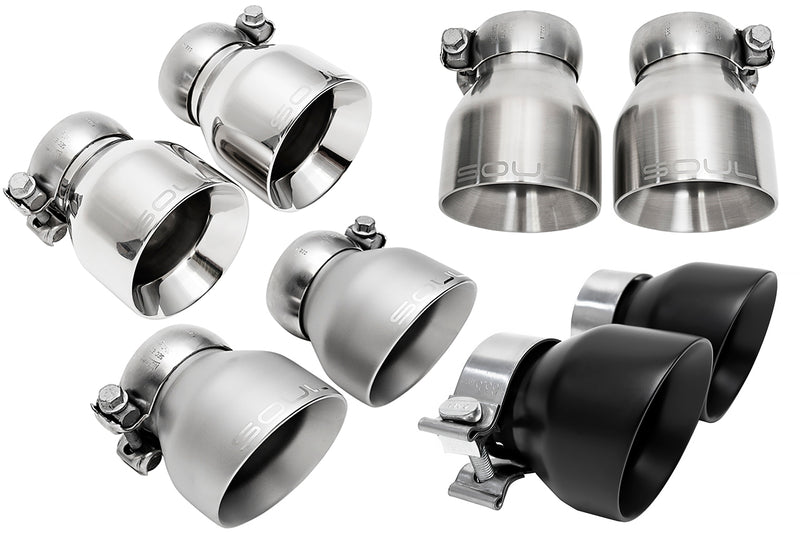718 4.0L SOUL Bolt On Exhaust Tips
