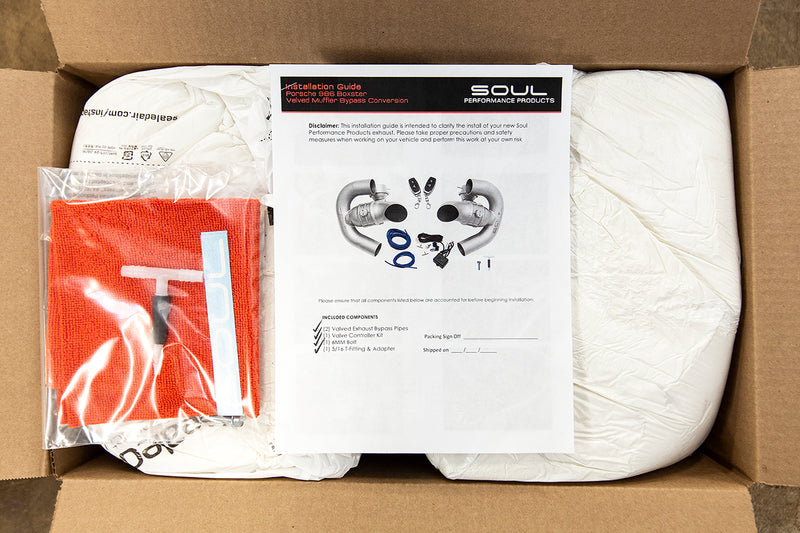 Porsche 986 Boxster SOUL Valved Muffler Bypass Conversion