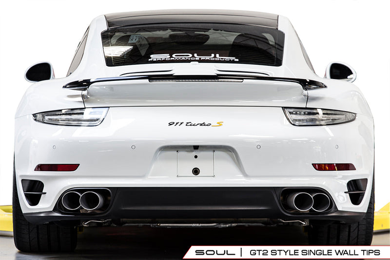 Soul Performance Products - Competition X-Pipe Exhaust System (991 Turbo)