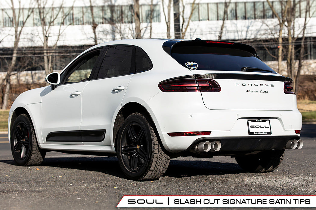 Soul Performance Products - Resonated Muffler Bypass Exhaust (Macan 2.0T)