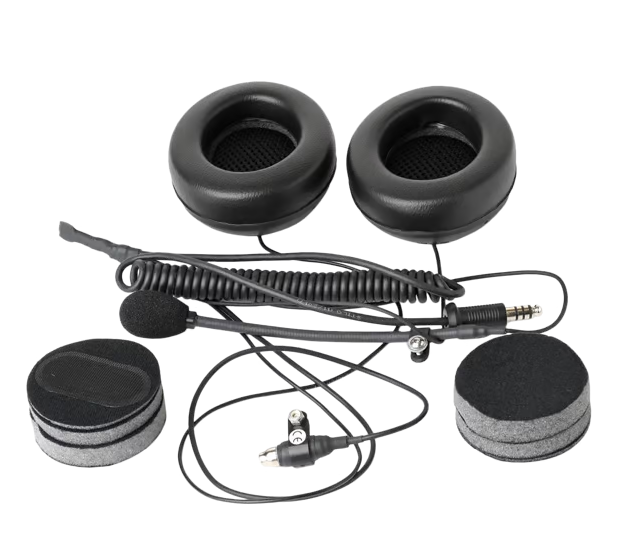 Stilo Non-Integrated Electronics- Imsa 4C, Gentex Boom Mic, Earcup Speakers + 3.5MM jack for earbuds