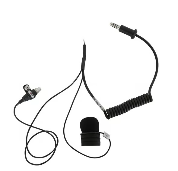 Stilo Non-Integrated Electronics Kit- (PRO HELMET KIT) IMSA 4 conductor, Gentex button mic, 3.5mm jack for earbuds