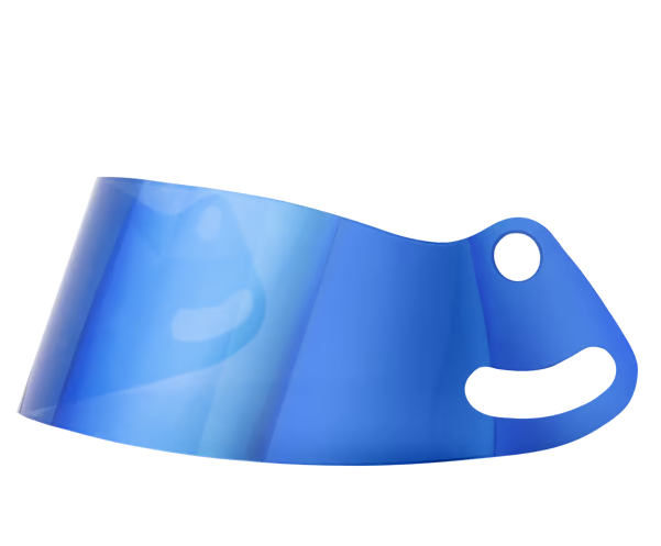 Stilo ST5 Short Visor Iridium Blue Dark