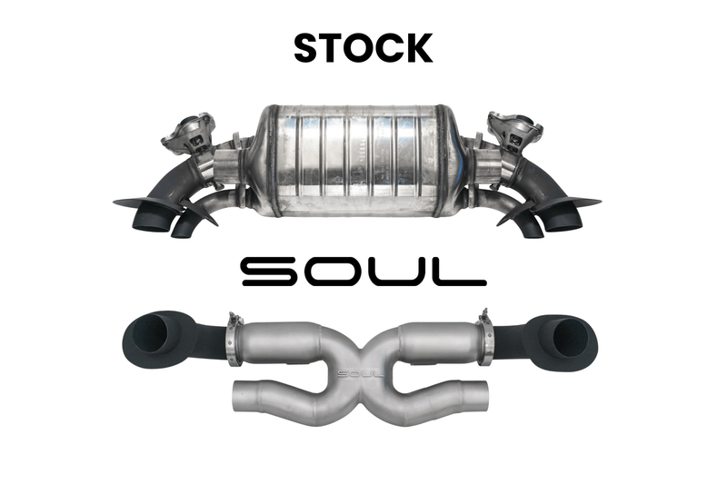 Porsche 992.2 Carrera (Base / T / S) SOUL X-Pipe Exhaust System