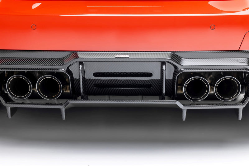 Vorsteiner Aero Carbon Fiber Rear Diffuser With Underfloor For BMW M2 (G87) - Glossy