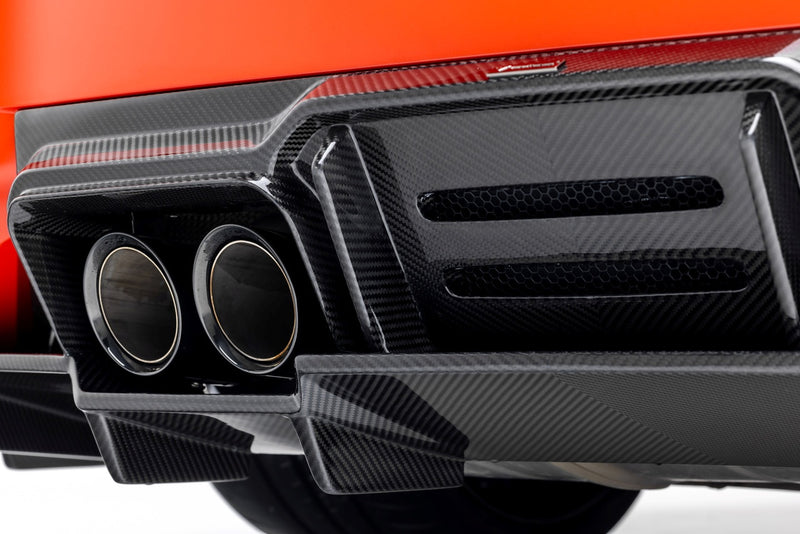 Vorsteiner Aero Carbon Fiber Rear Diffuser With Underfloor For BMW M2 (G87) - Glossy