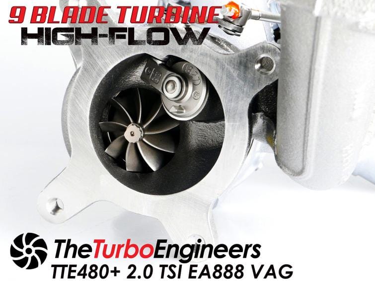 TTE480+ Upgraded Turbocharger - 2.0T TSI